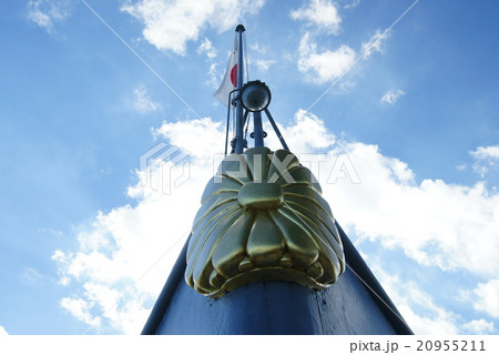 戦艦三笠の菊花紋章 戦艦三笠の菊花紋章 20955211