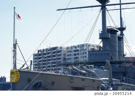 戦艦三笠の菊花紋章の写真素材 [20955214] - PIXTA