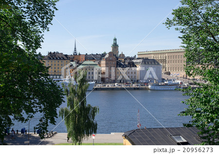 シェップスホルメン島から望むガムラスタン 20956273