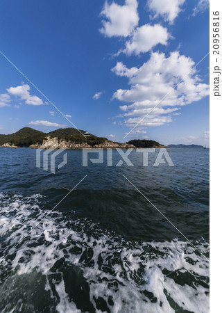 海と青空　仙酔島・鞆の浦 20956816