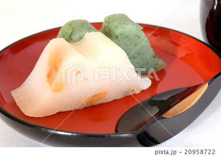 信州 木曽の銘菓 からすみの写真素材