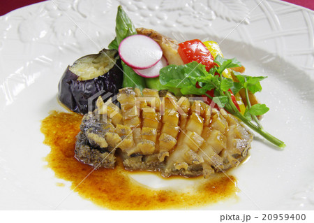鮑焼き 20959400