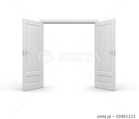 Opened door Opened door 20961215