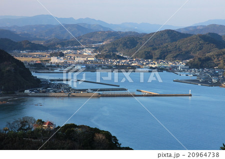 道の駅なんごうから望む南郷の街並み 20964738