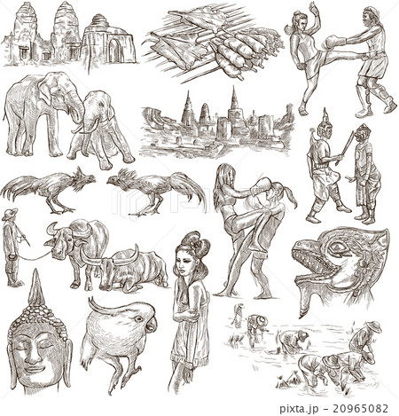 Thailand. Pictures of Life. Freehands. 20965082