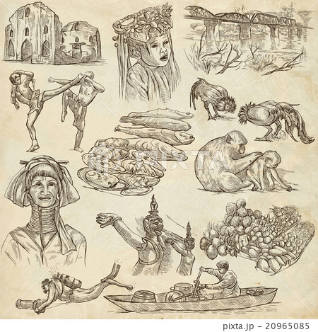 Thailand. Pictures of Life. Freehands. 20965085