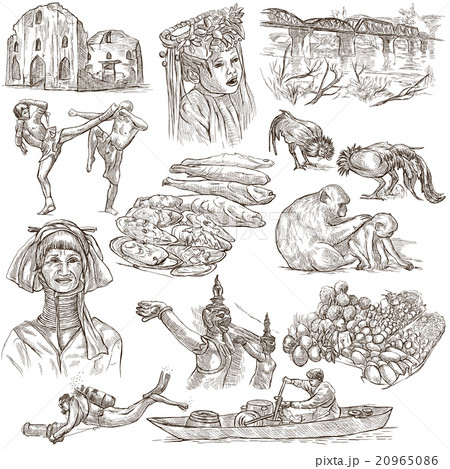 Thailand. Pictures of Life. Freehands. 20965086