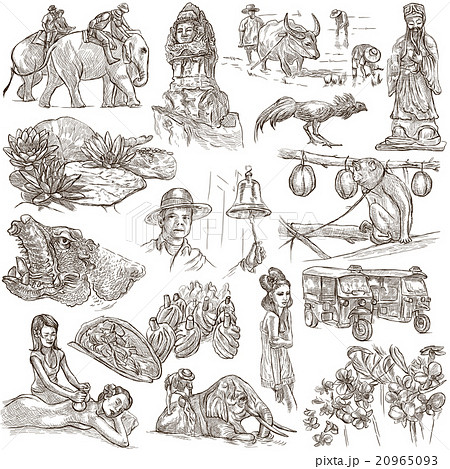 Thailand. Pictures of Life. Freehands. 20965093