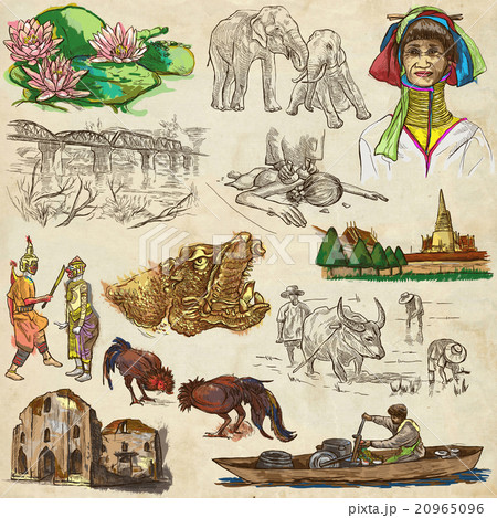 Thailand. Pictures of Life. Freehands. 20965096