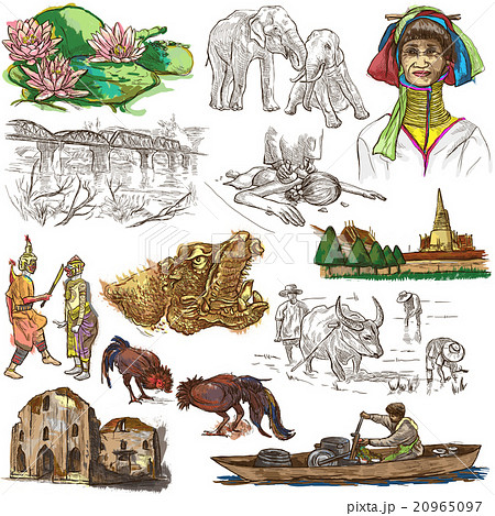 Thailand. Pictures of Life. Freehands. 20965097