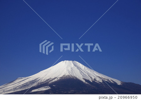 山中湖より富士山 20966950