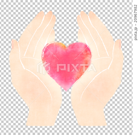 ハート 手のひら Ⅲ ハート 手のひら Ⅲ 20967982