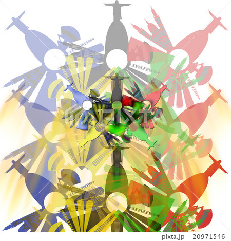 Abstract Rio de Janeiro 20971546