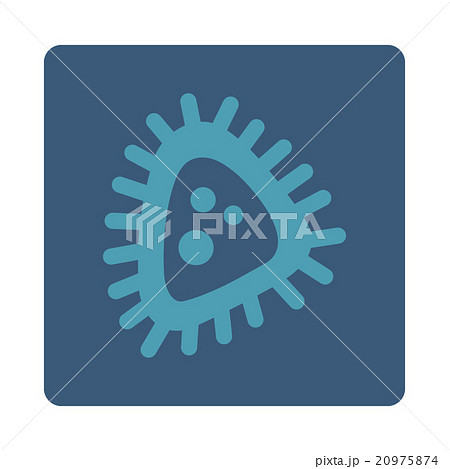 Micro Parasite Rounded Square Button 20975874