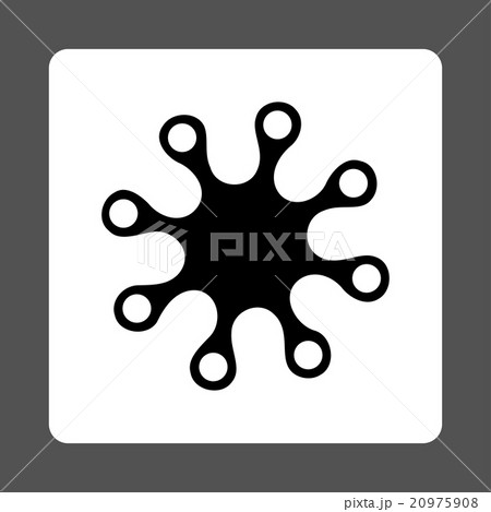 Axenic Rounded Square Button 20975908