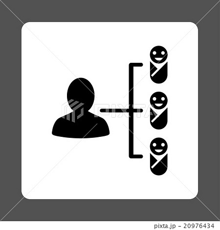 Children Links Rounded Square Button Children Links Rounded Square Button 20976434