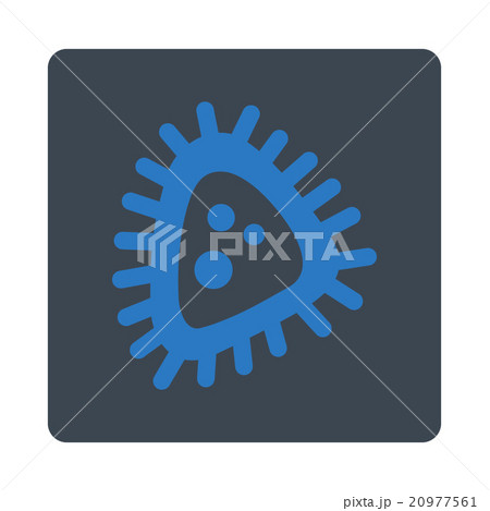 Micro Parasite Rounded Square Button 20977561