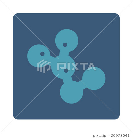 Microbes Colony Rounded Square Button Microbes Colony Rounded Square Button 20978041