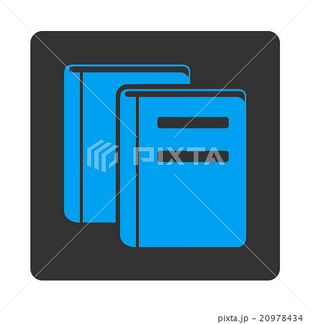 Library Rounded Square Button 20978434