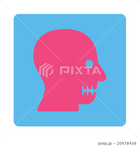 Sewn Mouth Rounded Square Button Sewn Mouth Rounded Square Button 20978436