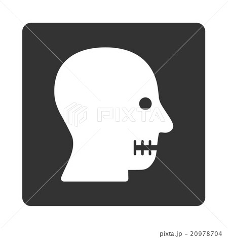 Sewn Mouth Rounded Square Button Sewn Mouth Rounded Square Button 20978704