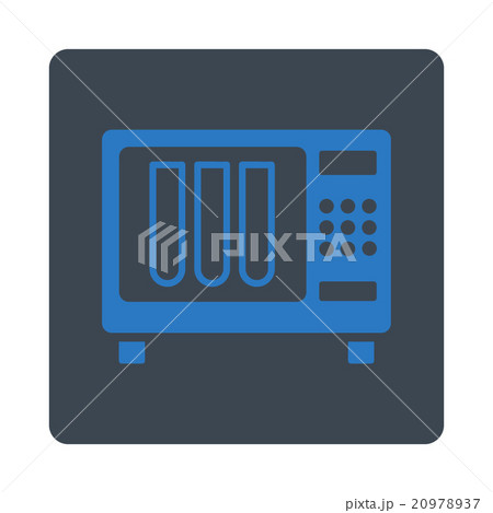 Sterilizer Rounded Square Button 20978937