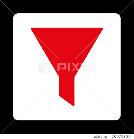 Funnel Rounded Square Button 20979350