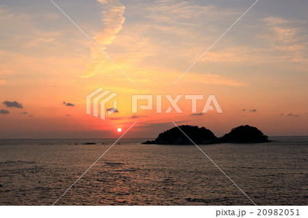 南部湾の夕日 20982051