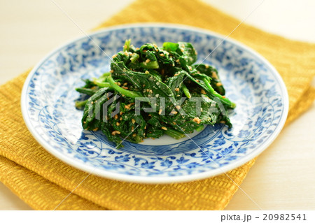 ほうれん草の胡麻和え 20982541
