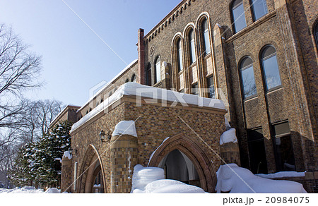 北海道大学、北大、北海道大学総合博物館、冬 北海道大学、北大、北海道大学総合博物館、冬 20984075