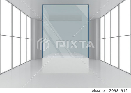 display case. 3d render showcase in white room display case. 3d render showcase in white room 20984915