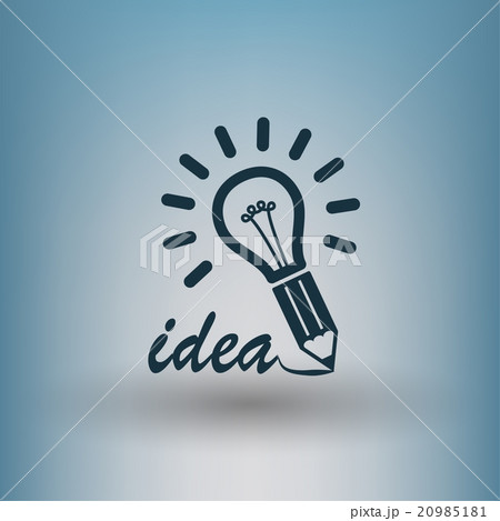 Pictograph of light bulb 20985181