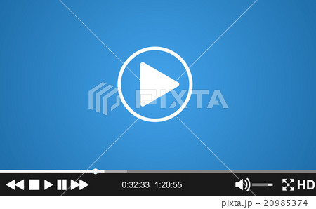 Video player template for web, 20985374