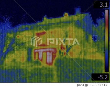 House Facade Infrared Image House Facade Infrared Image 20987315