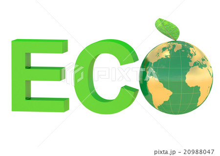 Eco concept with globe 20988047