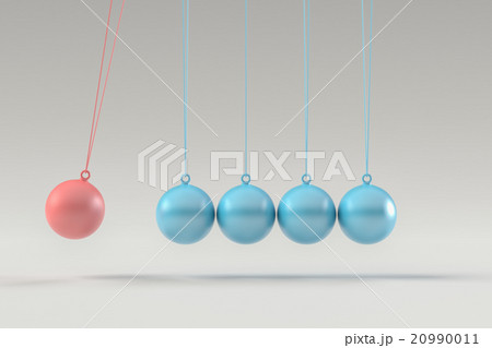 ニュートンのゆりかごのCG ニュートンのゆりかごのCG 20990011