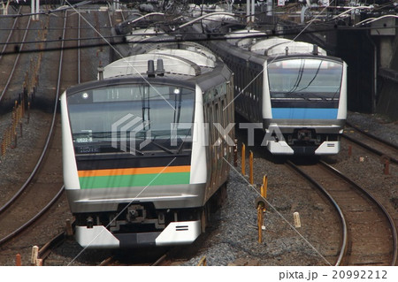 上野東京ラインと京浜東北線 上野東京ラインと京浜東北線 20992212
