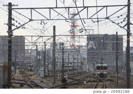 沼津運輸区と東海道本線313系電車の写真素材 [20992286] - PIXTA