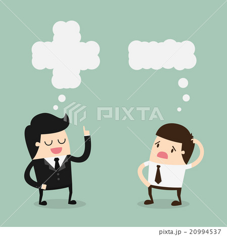 Positive and Negative Thinking. 20994537