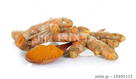 Turmeric isolated on the white background 20995115