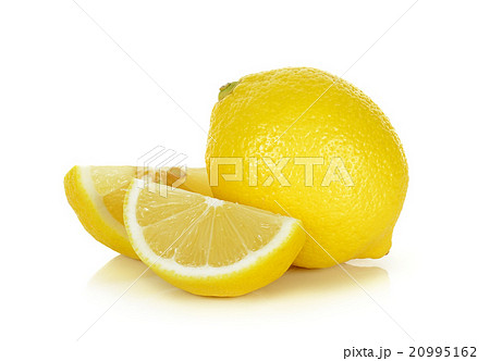 Yellow Lemon isolated on the white background Yellow Lemon isolated on the white background 20995162