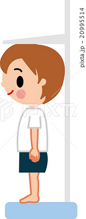 健康診断　身長 20995514