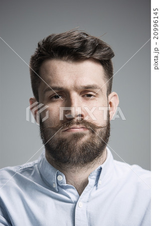Handsome narcissistic proud young man 20996145