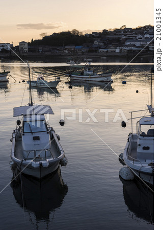 鞆港夕景/広島・鞆の浦 21001345