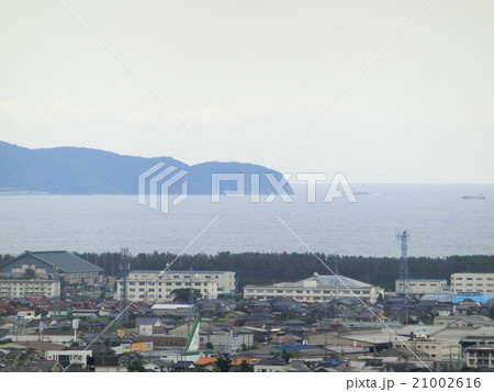 島根半島　米子市城山より撮影 21002616