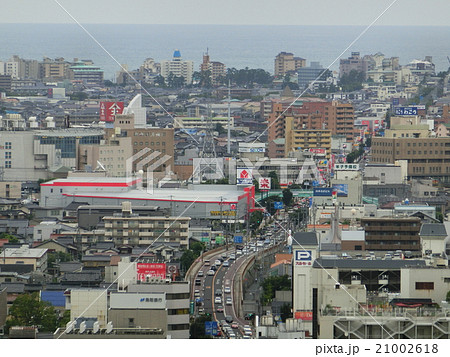 米子市の街並み　城山より撮影 21002618