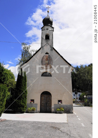 フネス谷 サンピエトロ村 教会 フネス谷 サンピエトロ村 教会 21008445