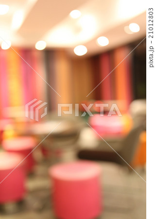 Coffee shop in a blur style. 21012803