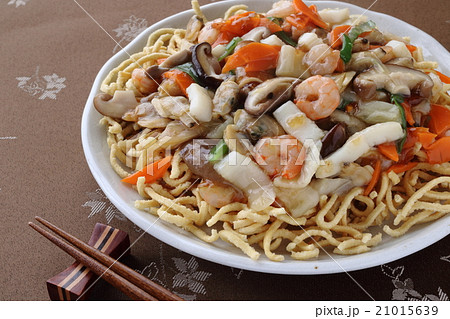 海鮮かた焼きそば 21015639