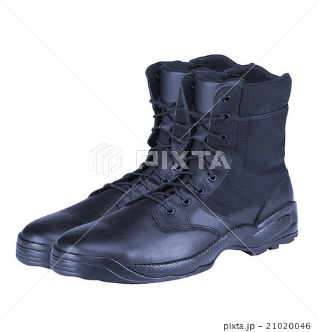 Leather Army Boots 21020046